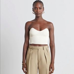 Who What Wear Collection Knit Bustier Top